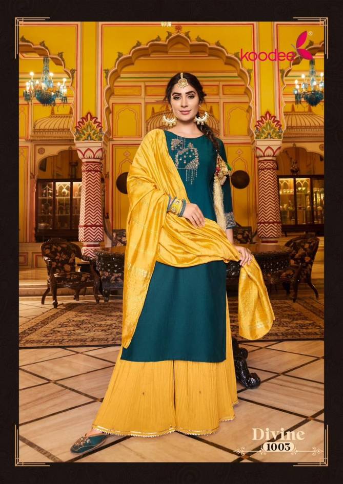 Divine By Koodee 1001-1006 Wedding Salwar Suits Catalog